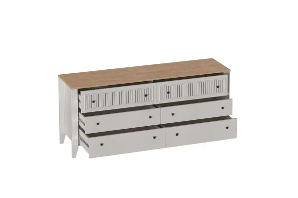 Комод 6 ящ "Валенсия" гостиная