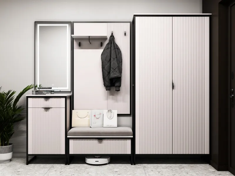 Вешалка "Нора" прихожая Персидский жемчуг