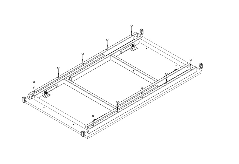 Стол раскладной "Брион №1" Дуб натуральный
